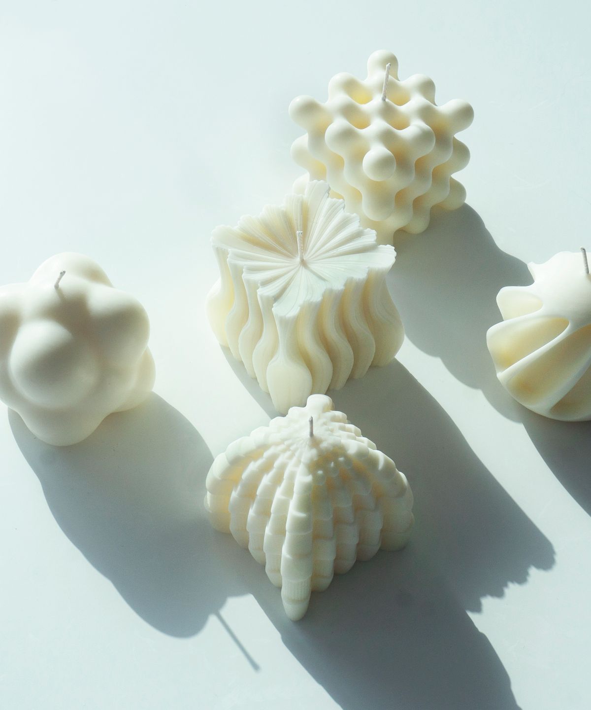 우슴(WOOSM) 천연 소이 오브제 향초 캔들(고딕)