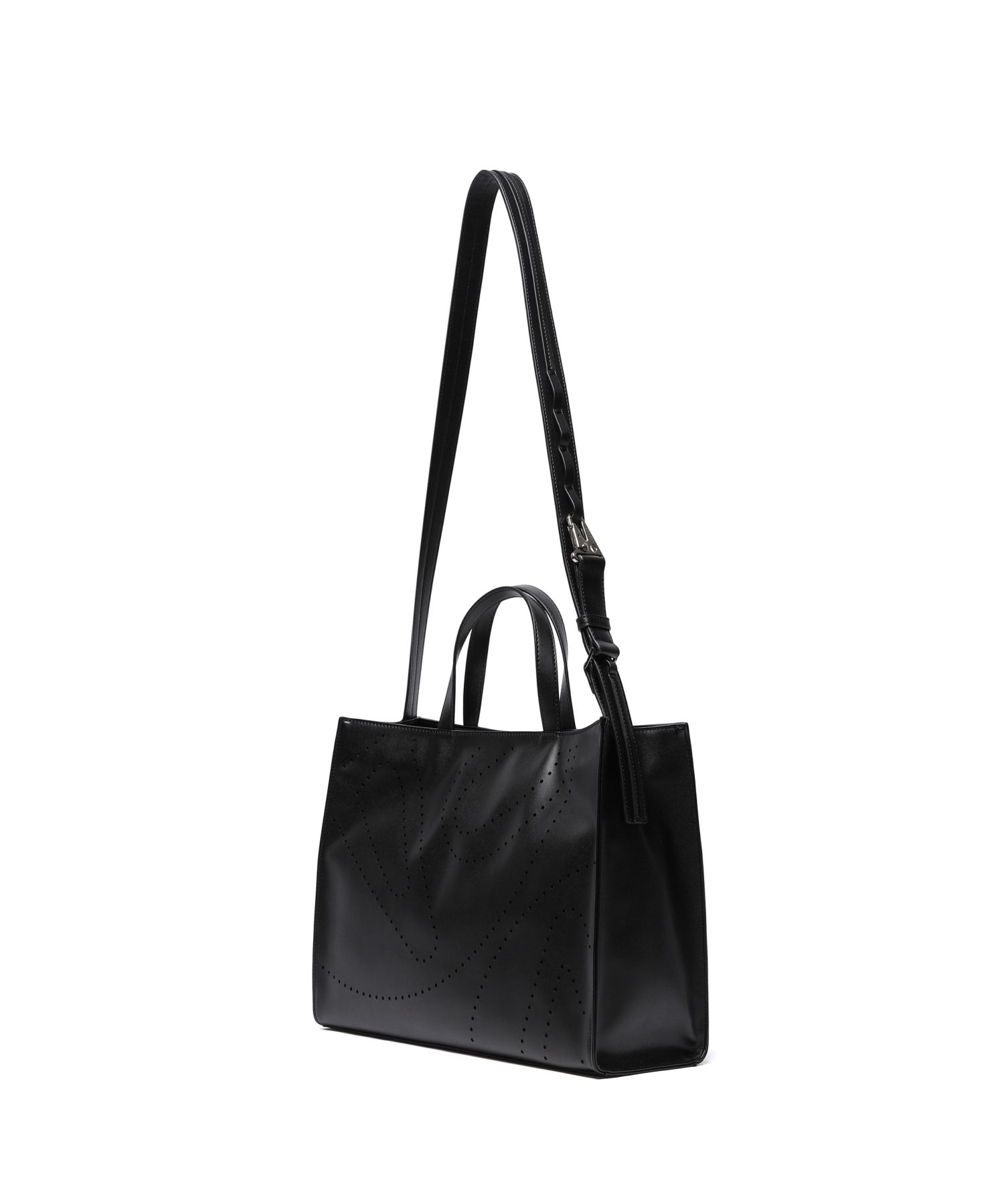 ショルダーバッグ・ポシェット [ADDOFF] PUNCHING LOGO BAG BLACK MUSINSA公式 | ADDOFF PUNCHING LOGO BAG BLACK