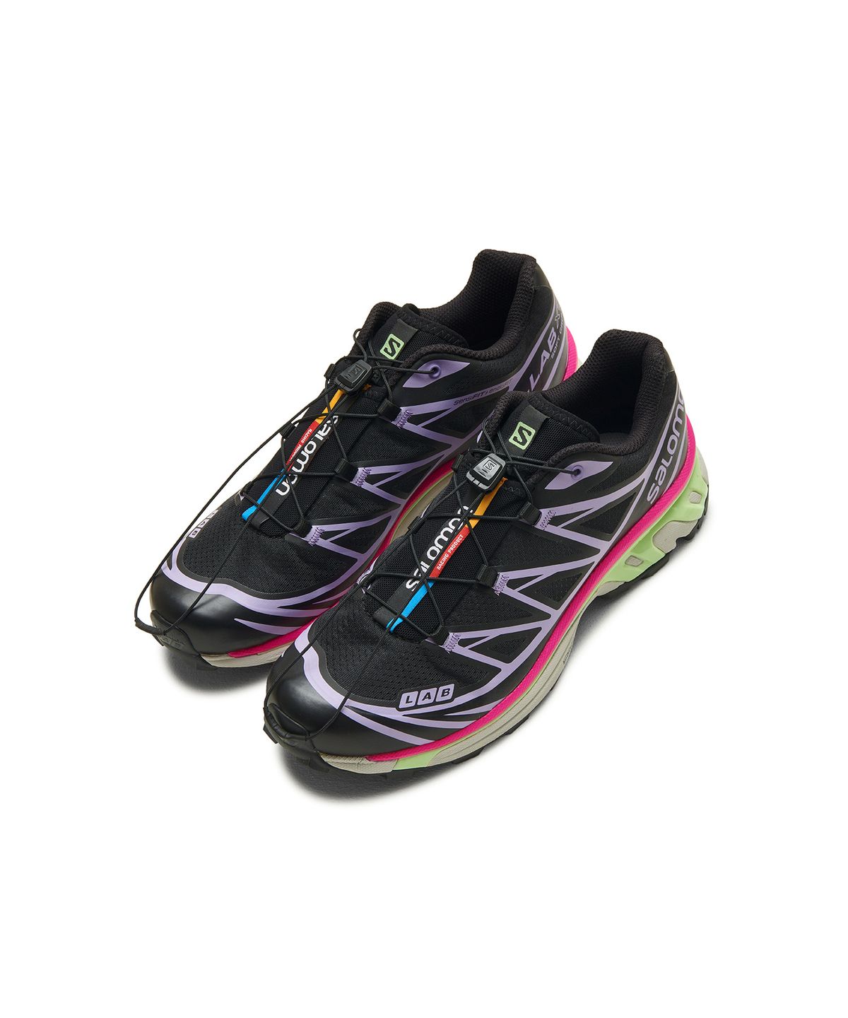 살로몬(SALOMON) XT-6 - 블랙:님버스 크라우드:라벤더 / L41455000