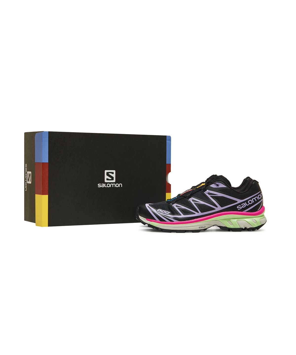 살로몬(SALOMON) XT-6 - 블랙:님버스 크라우드:라벤더 / L41455000