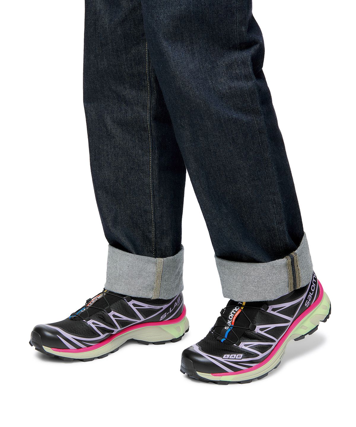 살로몬(SALOMON) XT-6 - 블랙:님버스 크라우드:라벤더 / L41455000