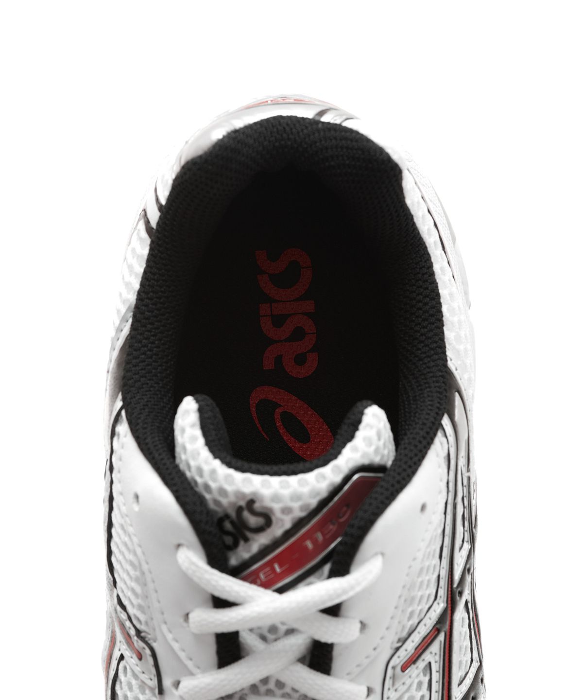 아식스(ASICS) 젤-1130 - 화이트:일렉트릭 레드 / 1201A256-105
