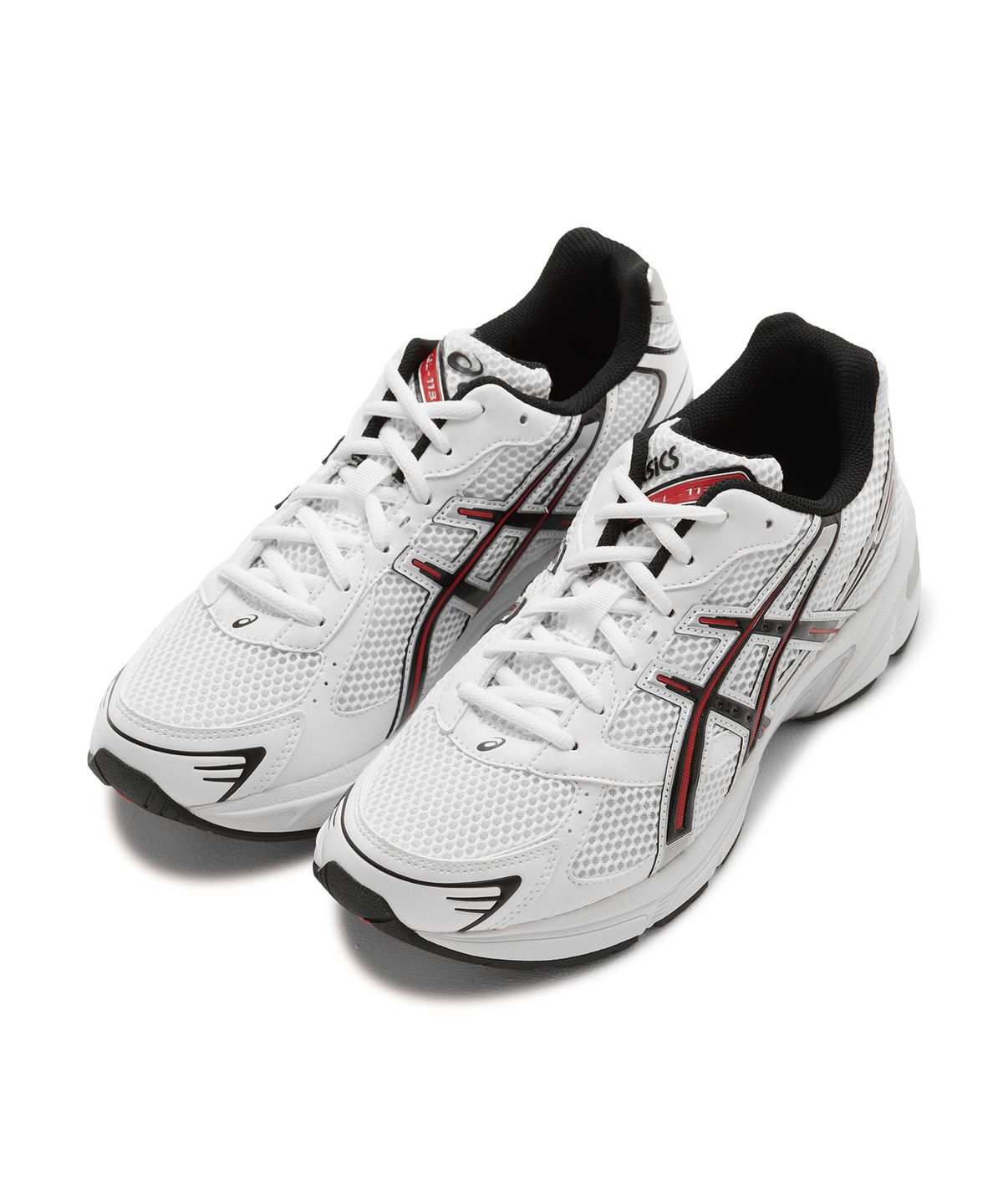 아식스(ASICS) 젤-1130 - 화이트:일렉트릭 레드 / 1201A256-105