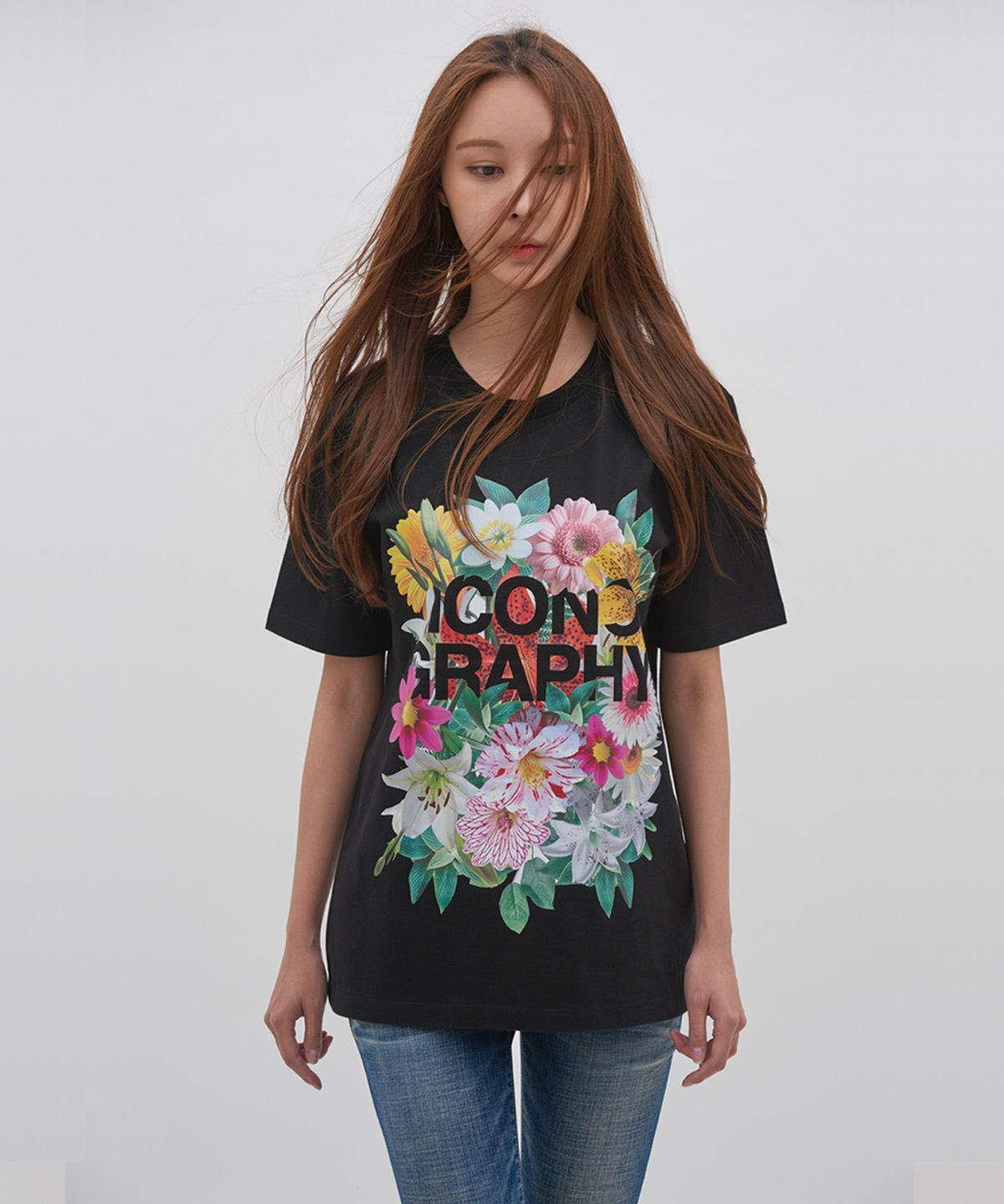 아이코노그라피(ICONOGRAPHY) SURREALISM MOVEMET FLOWER ICONO BK