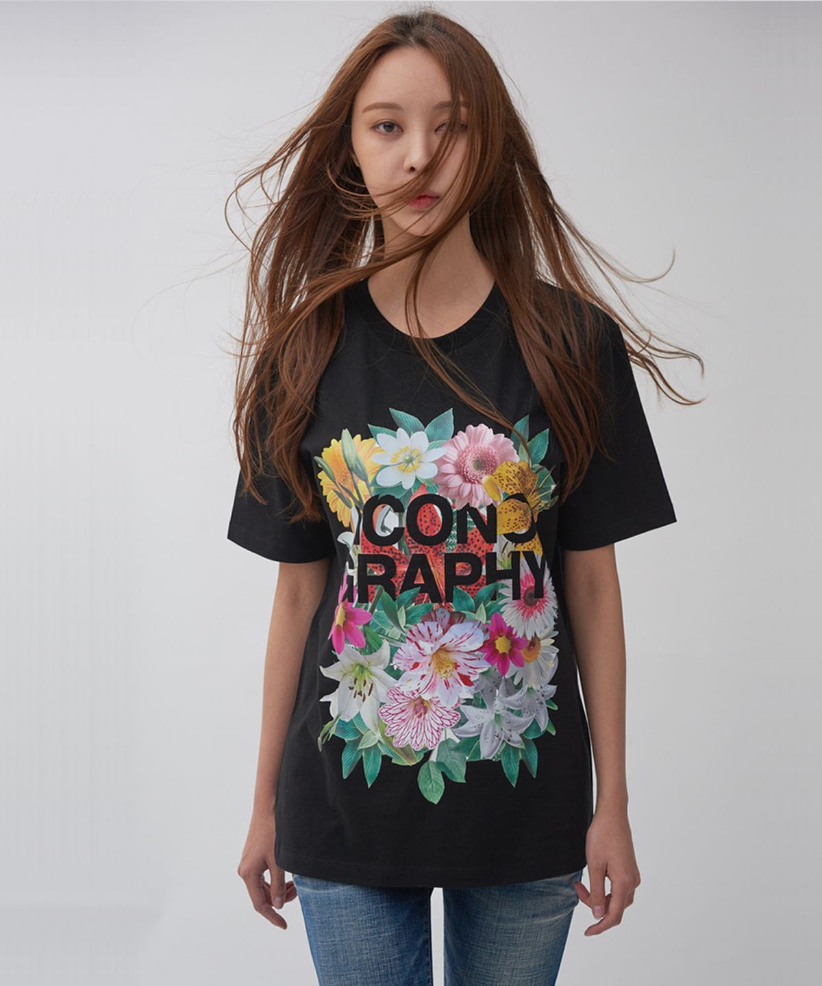 아이코노그라피(ICONOGRAPHY) SURREALISM MOVEMET FLOWER ICONO BK