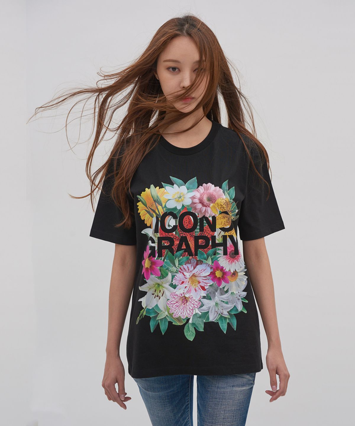 아이코노그라피(ICONOGRAPHY) SURREALISM MOVEMET FLOWER ICONO BK