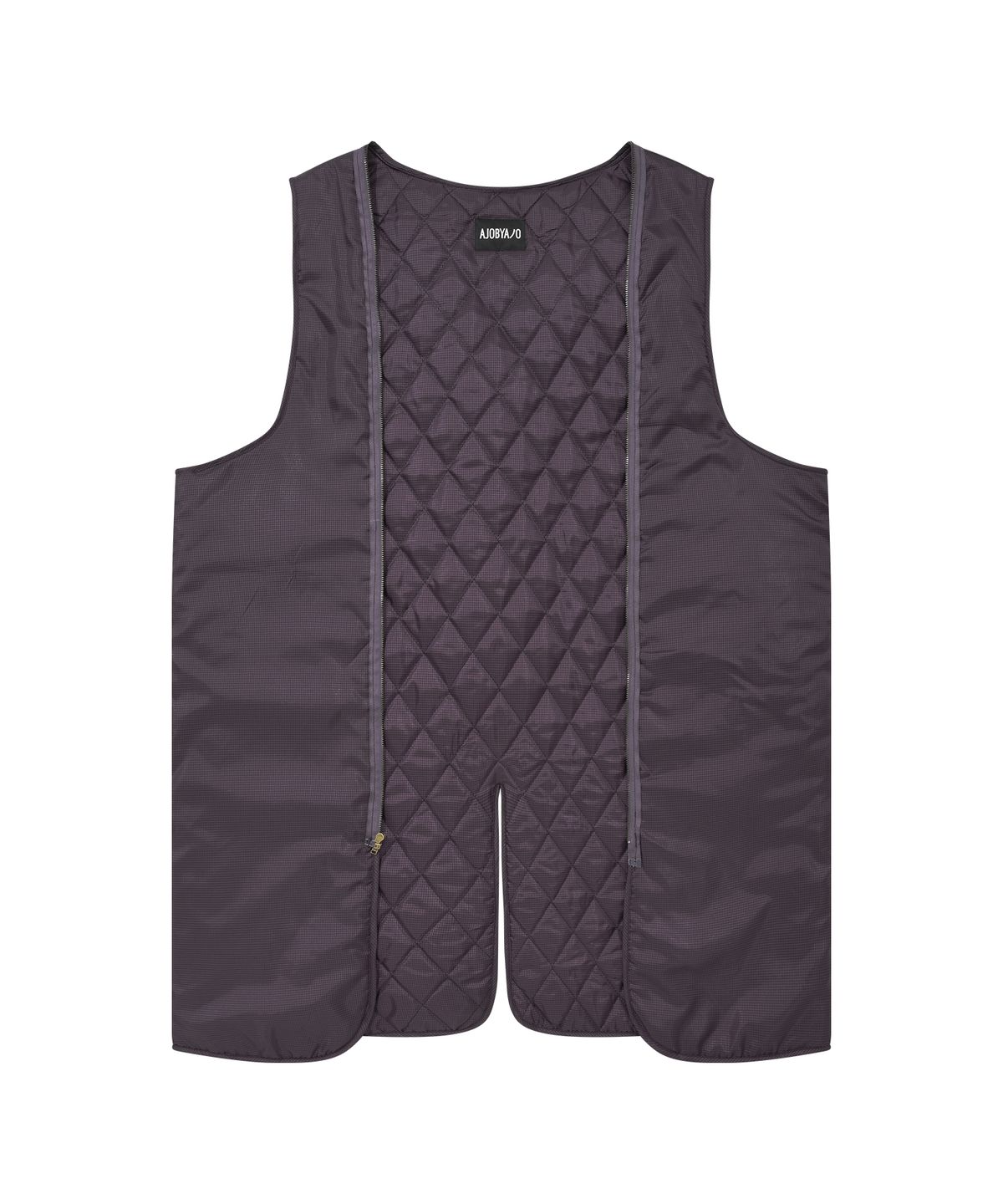 아조바이아조(AJOBYAJO) Washed Cotton Oversized Coat [Purple]