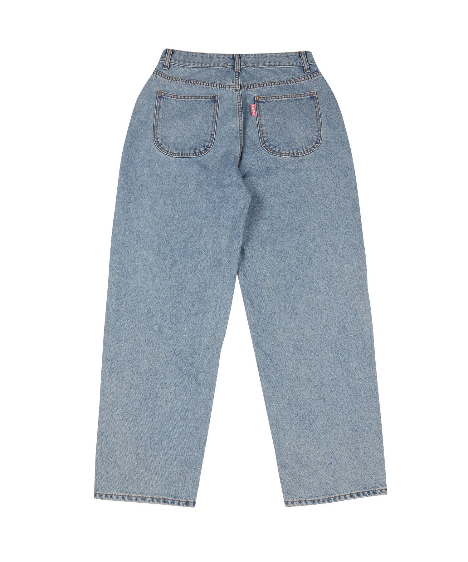 【AJO AJOBYAJO】22SS★ MM Washed Jeans MUSINSA | AJOBYAJO Washed Baggy Jeans [Blue]