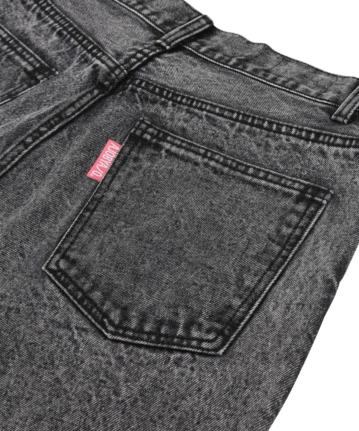 아조바이아조(AJOBYAJO) Snow Washed Jeans [Charcoal]