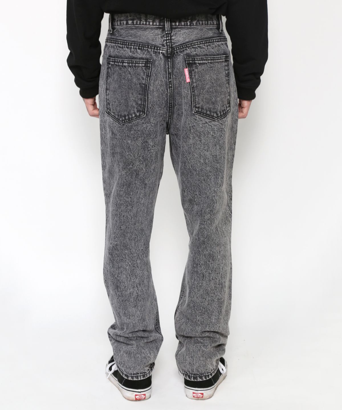 아조바이아조(AJOBYAJO) Snow Washed Jeans [Charcoal]