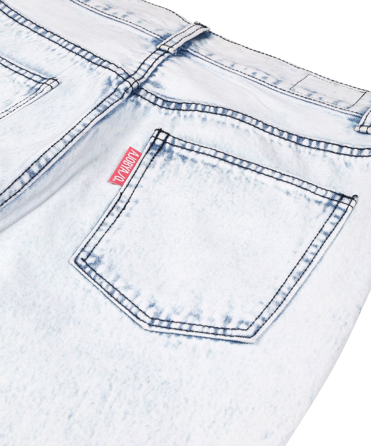 아조바이아조(AJOBYAJO) Snow Washed Jeans [White]
