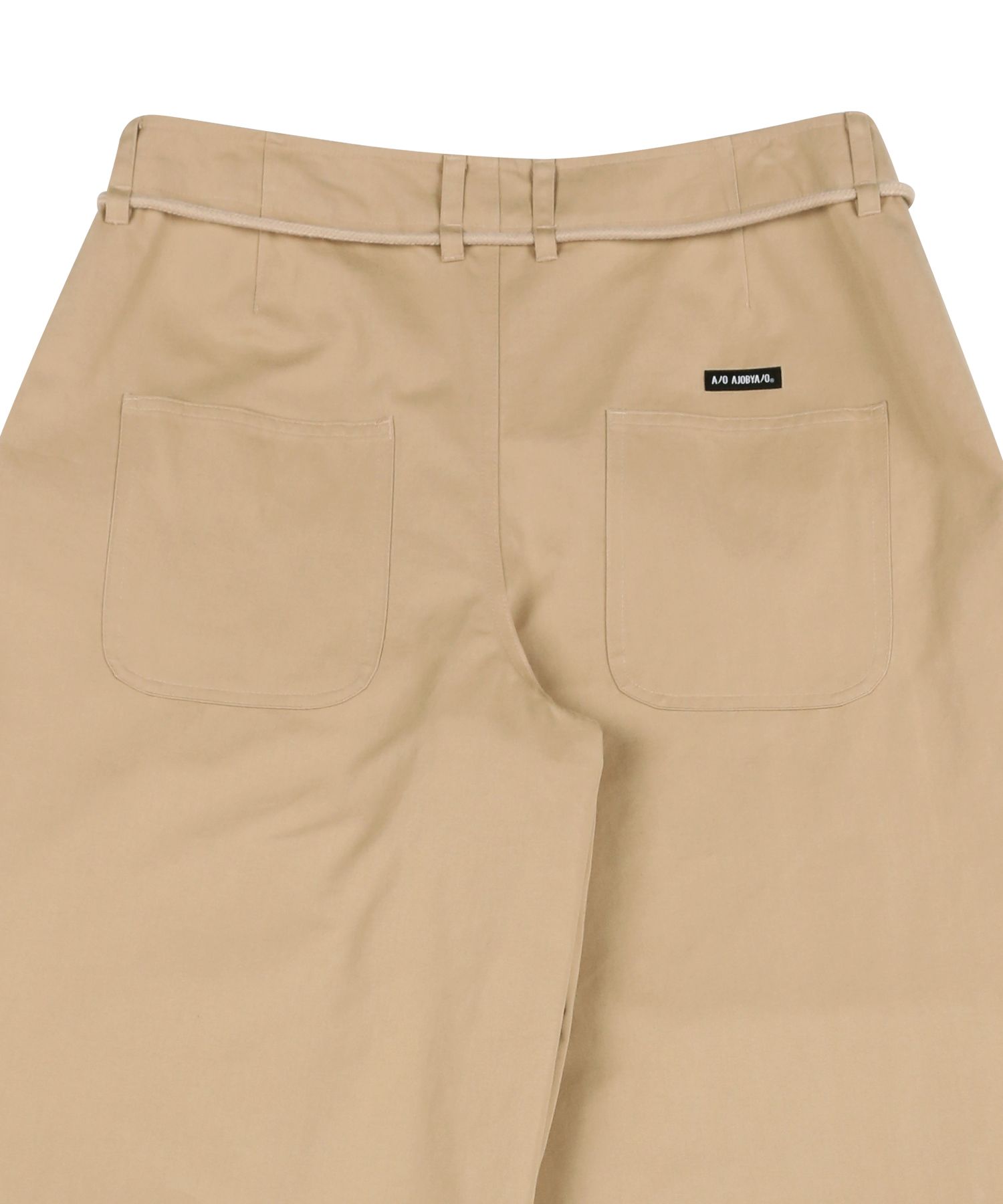 MUSINSA | AJOBYAJO Oversized Cotton Nylon Pants [Beige]