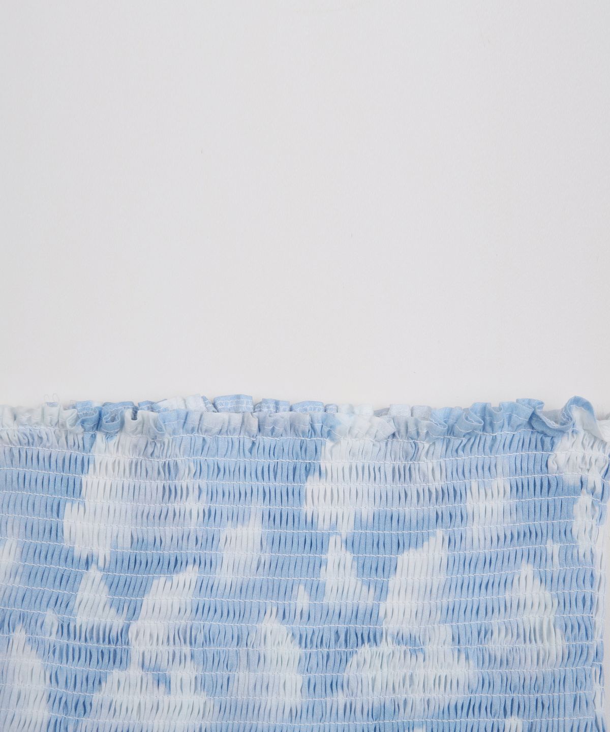 하이스쿨디스코(HIGH SCHOOL DISCO) cloud frill top_sky blue