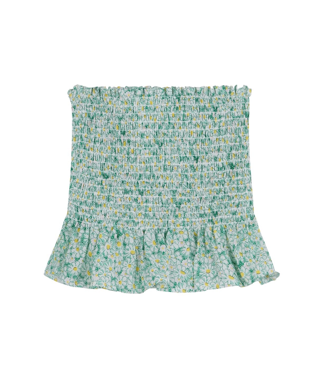 하이스쿨디스코(HIGH SCHOOL DISCO) flower frill top_green