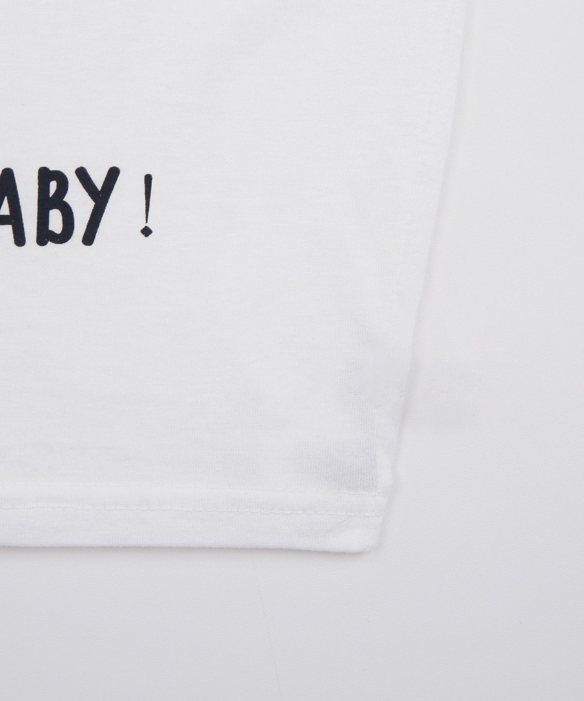 하이스쿨디스코(HIGH SCHOOL DISCO) hanging cat t-shirts_white