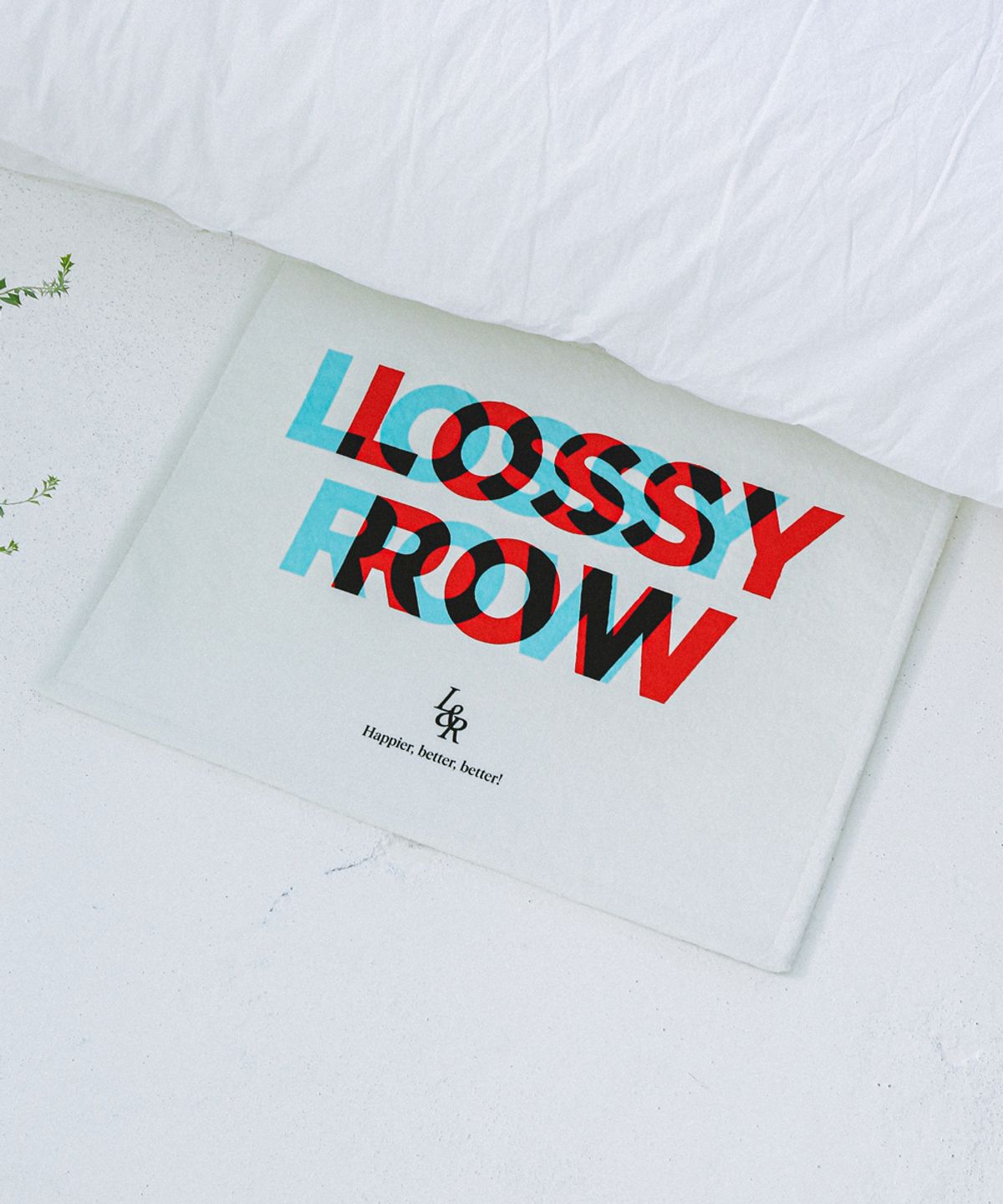 로시로우(LOSSYROW) Lossy Row Small Rug B-03