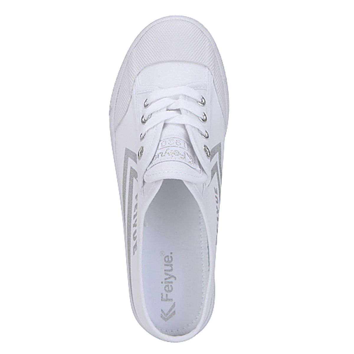 페이유에(FEIYUE) FE LO 1920 MULE/WHITE/SILVER GOLD METALLIC/FU100171
