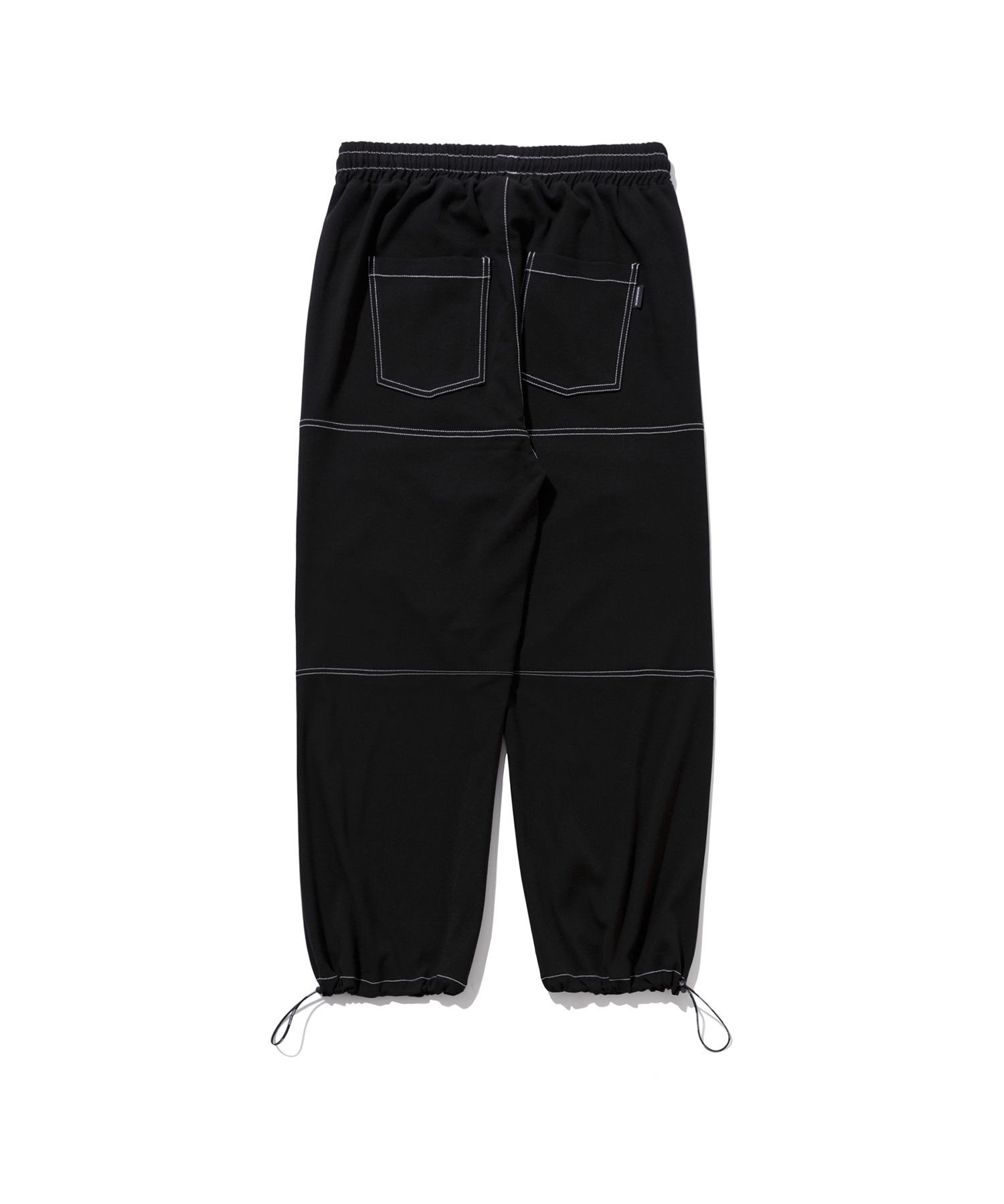 ROMANTIC CROWN ★Unisex★ WIDE STRING PANTS_2色 MUSINSA | ROMANTIC CROWN WIDE STRING PANTS_BLACK