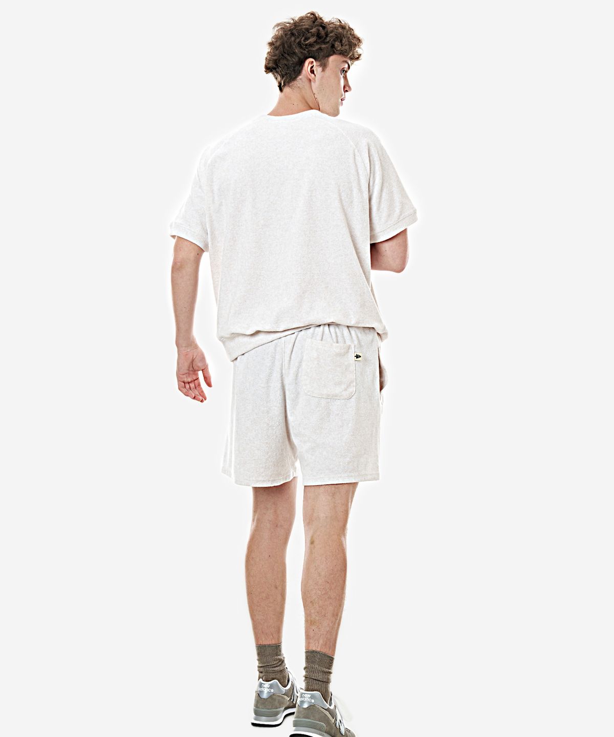 베이크셔츠(BAKESHIRT) 테리 쇼츠 오트밀