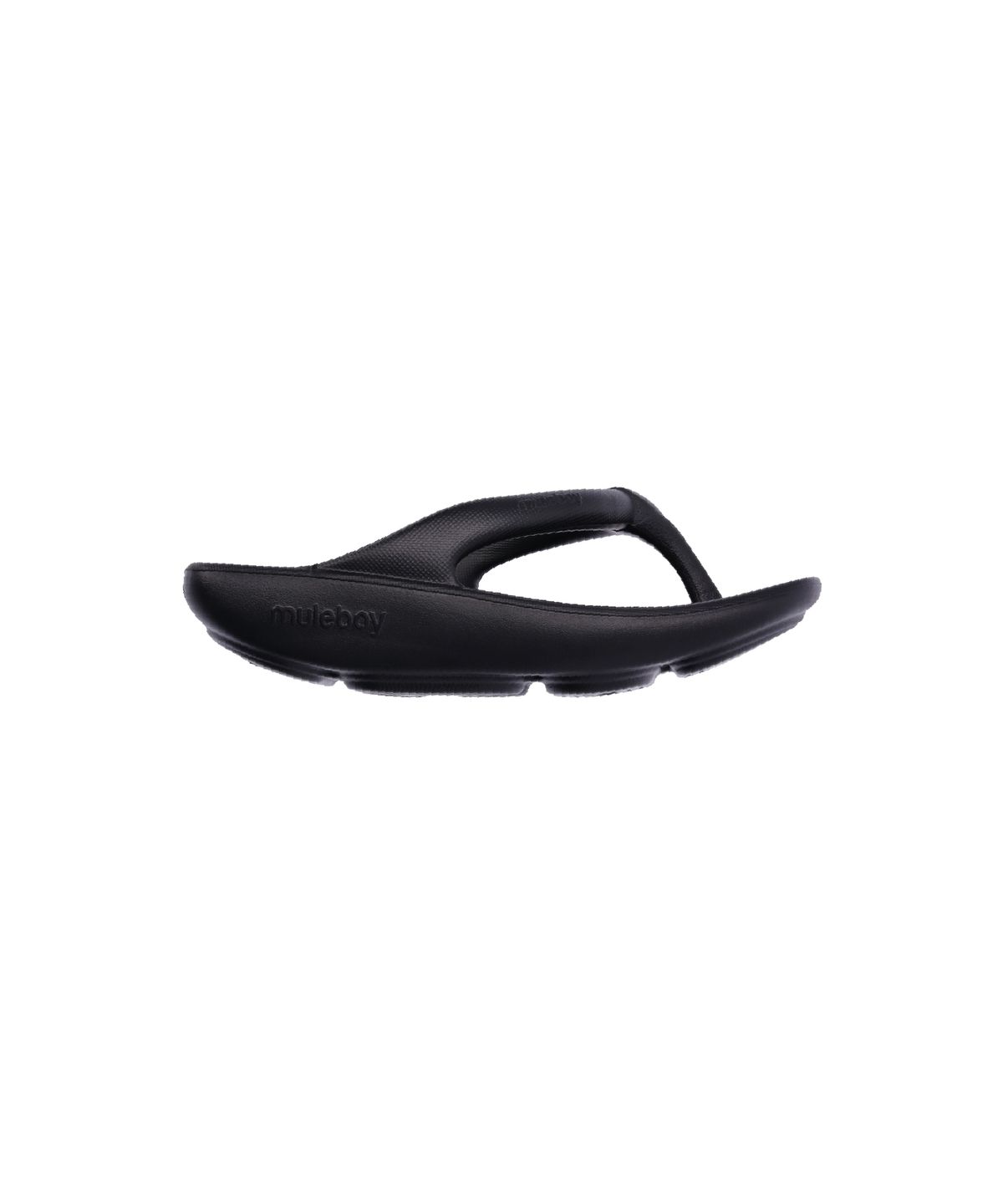 뮬보이(MULEBOY) 스퀘어 제트 플립플랍 블랙(BLACK)