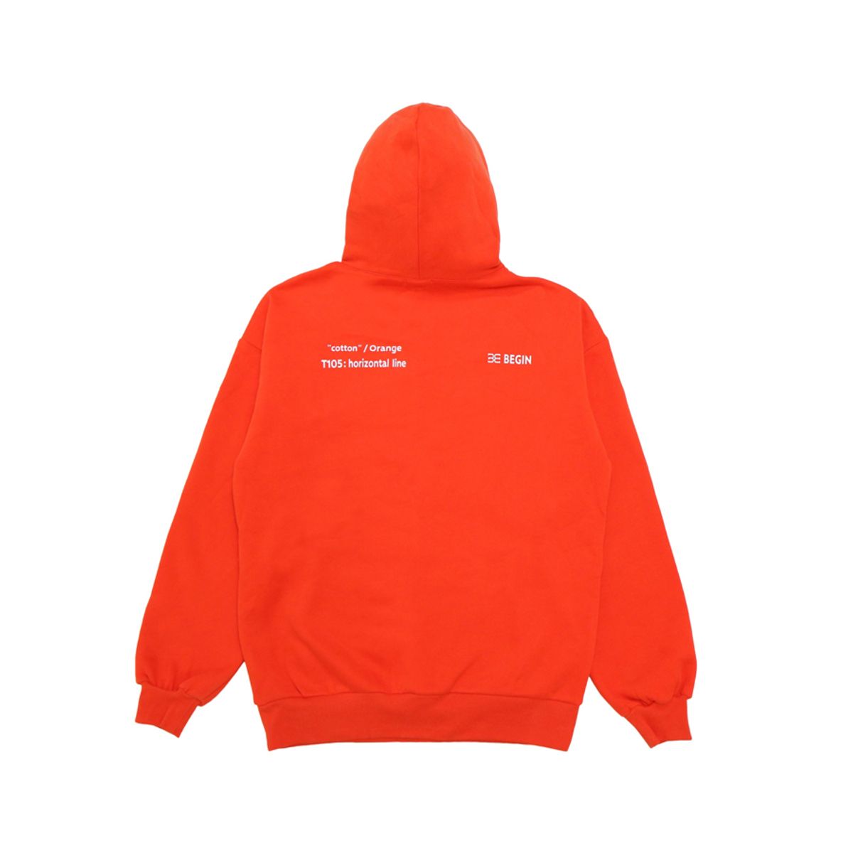 비긴(BEGIN) T105 : horizontal / Orange