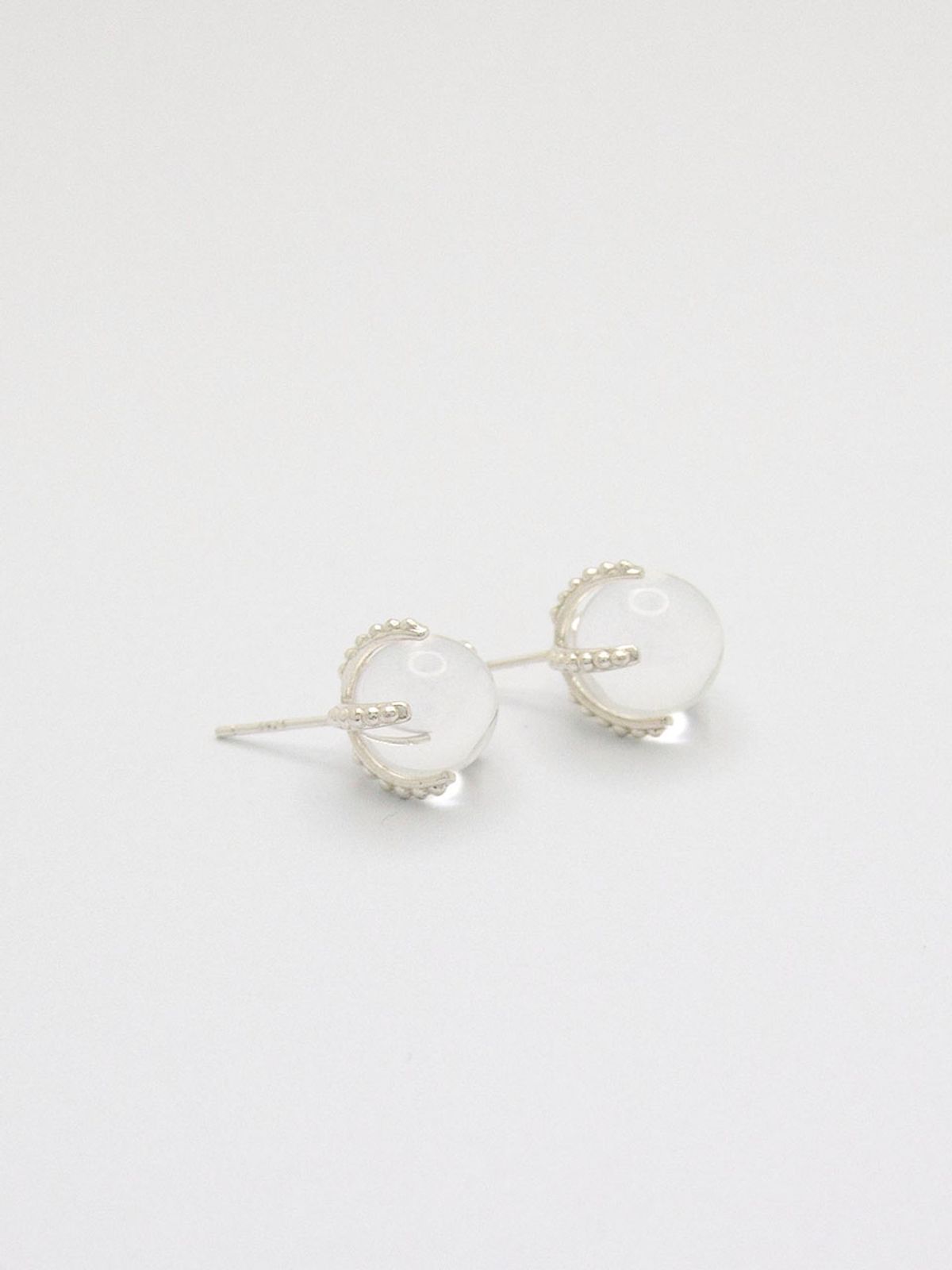 아운드(OUND) cactus stone earring-L