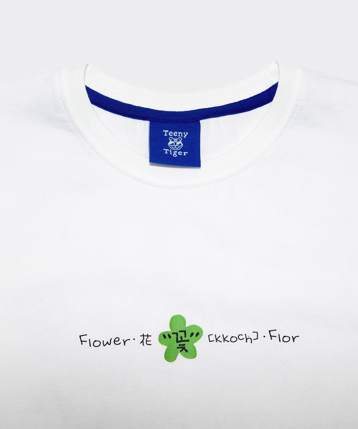 티니타이거(TEENYTIGER) Poem Flower short sleeve T-shirt