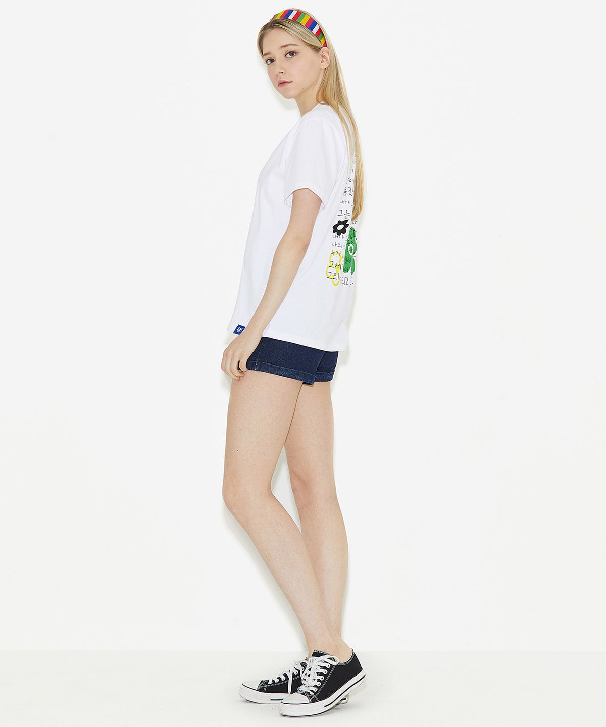 티니타이거(TEENYTIGER) Poem Flower short sleeve T-shirt