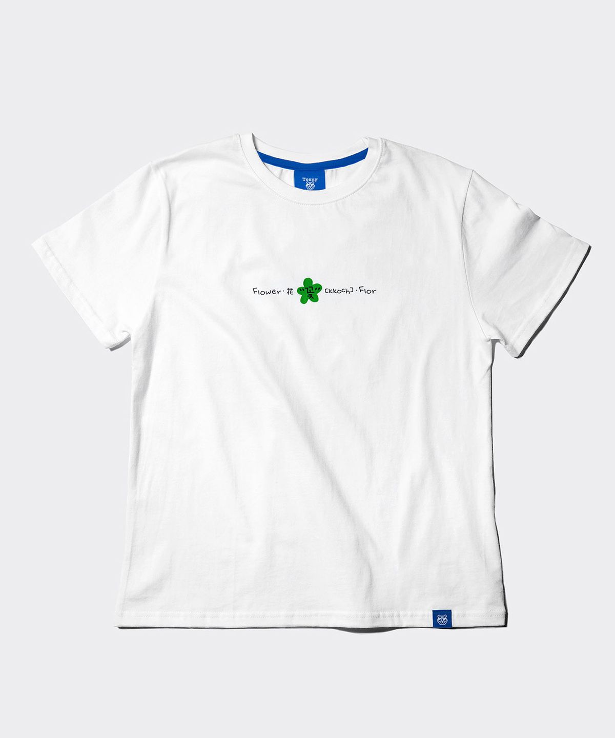 티니타이거(TEENYTIGER) Poem Flower short sleeve T-shirt