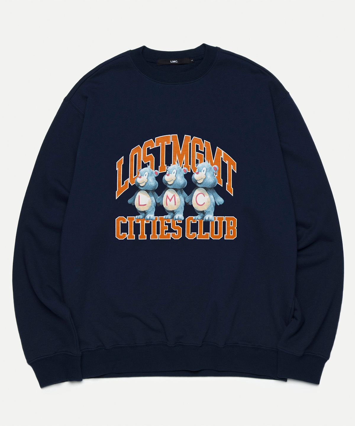 엘엠씨(LMC) LMC BEAR ATHLETIC SWEATSHIRT navy
