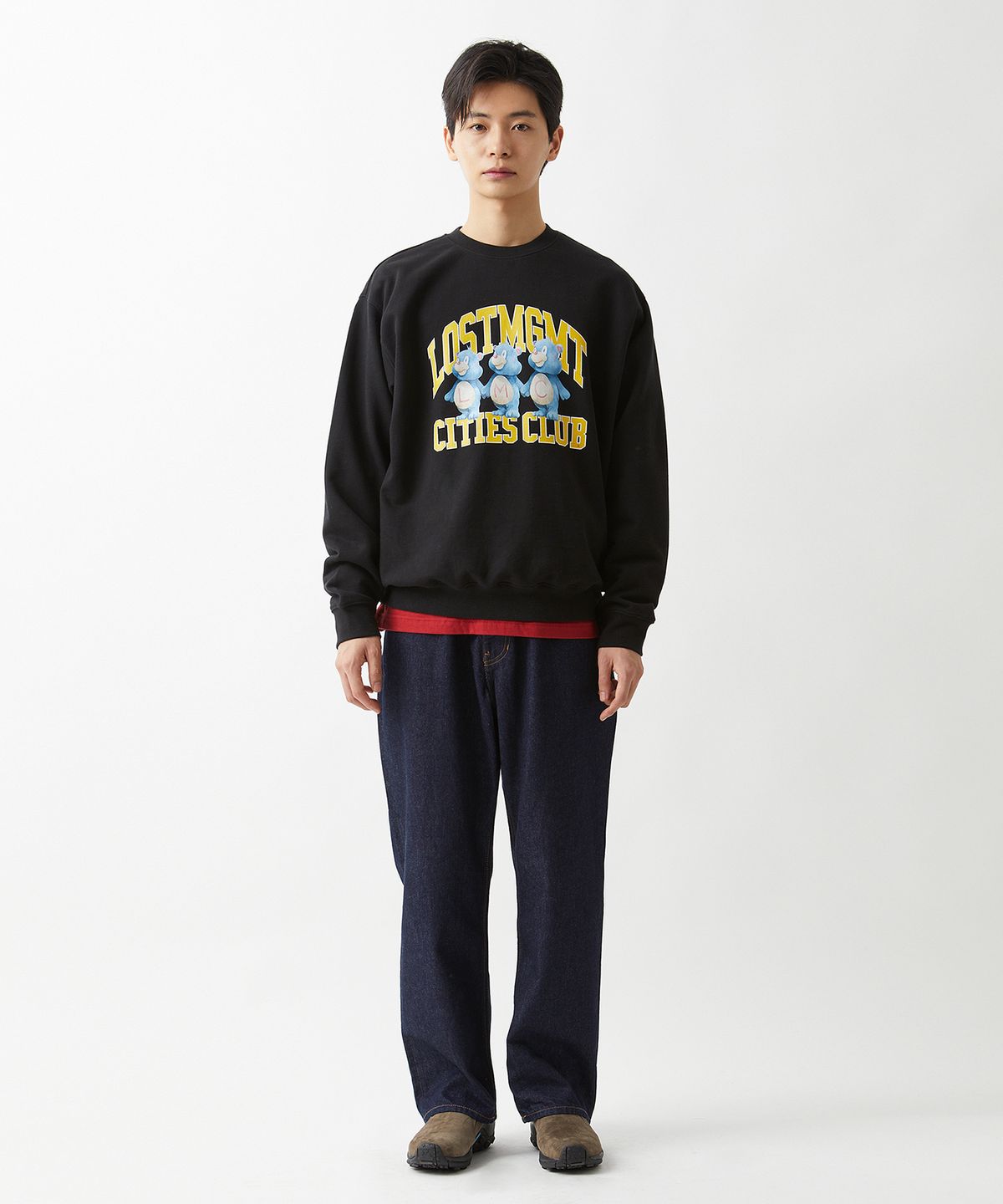 엘엠씨(LMC) LMC BEAR ATHLETIC SWEATSHIRT black