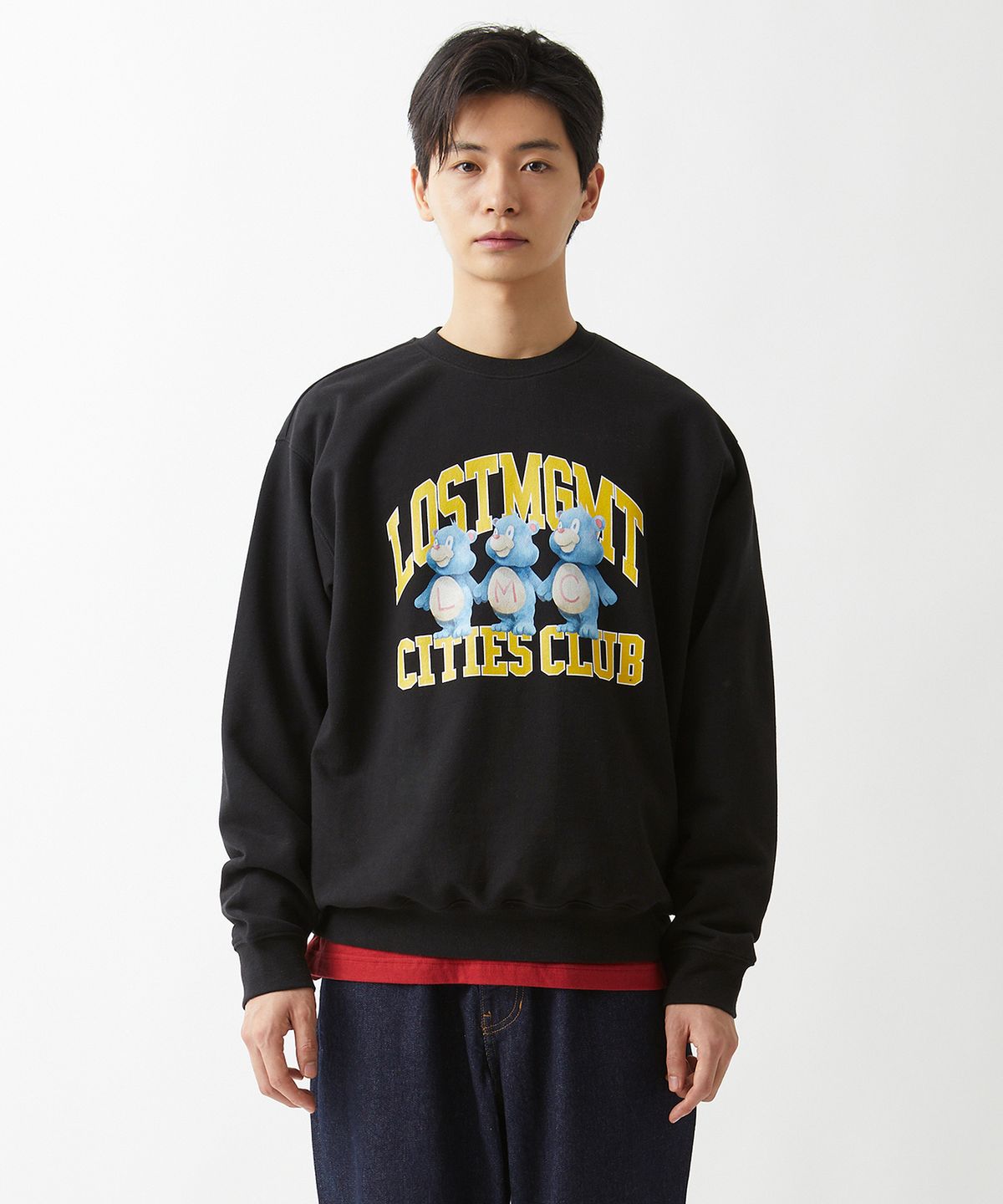 엘엠씨(LMC) LMC BEAR ATHLETIC SWEATSHIRT black