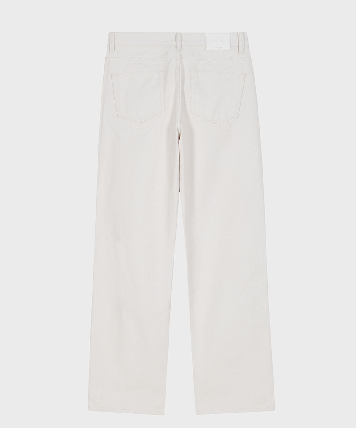 브랜디드(BRANDED) 1880 PURE CREAM JEANS [WIDE STRAIGHT]