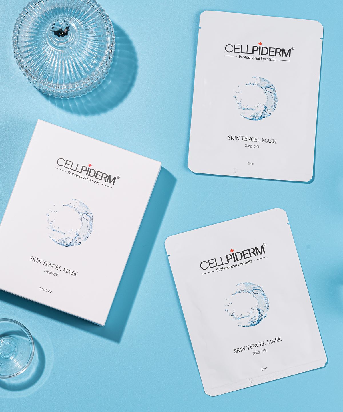 셀피덤(CELLPIDERM) 스킨 텐셀 마스크 25ml x 10sheet