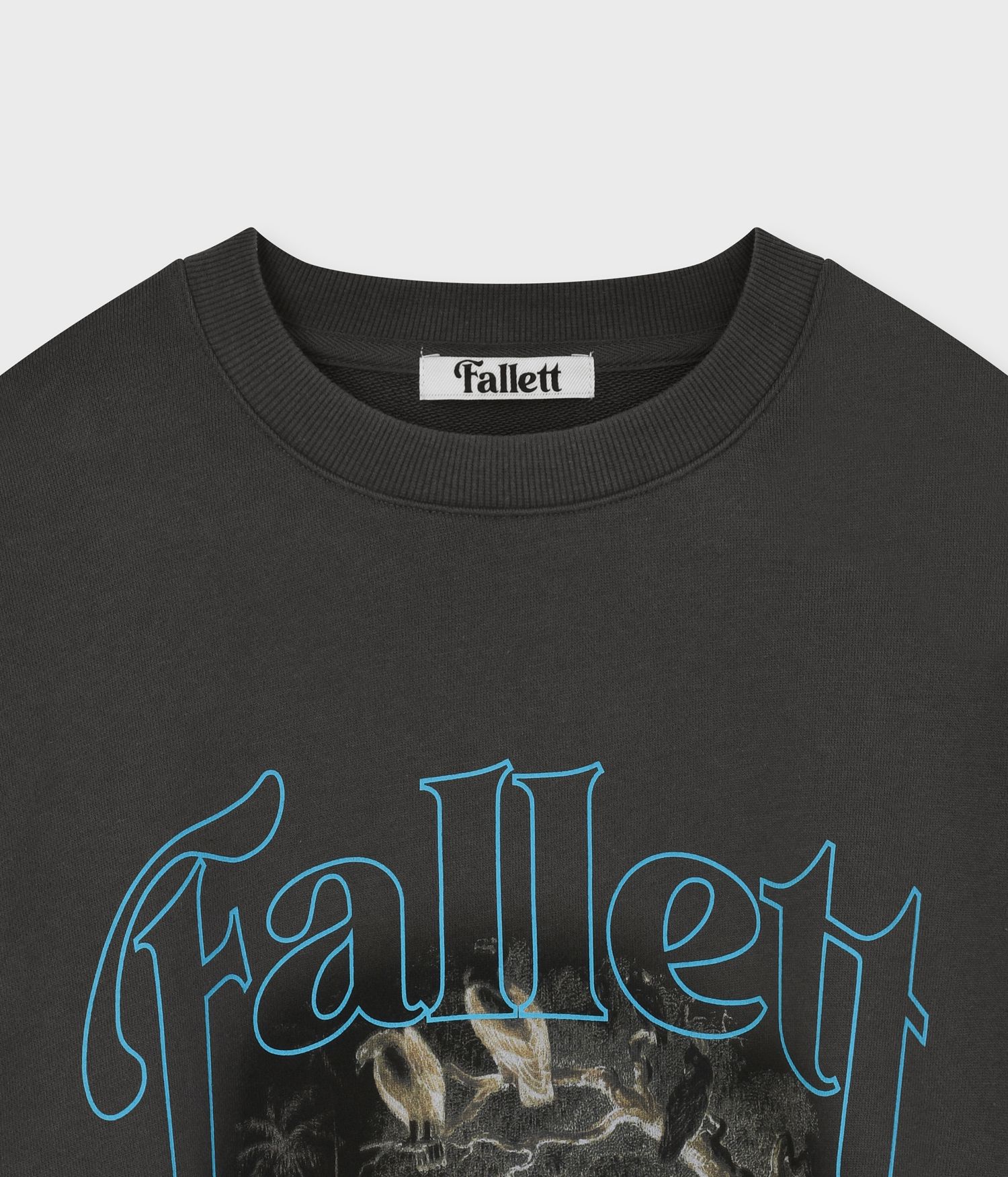 [FALLETT] SERENGETI SWEATSHIRT/追跡付 MUSINSA公式 | FALLETT Serengeti Sweatshirt Charcoal