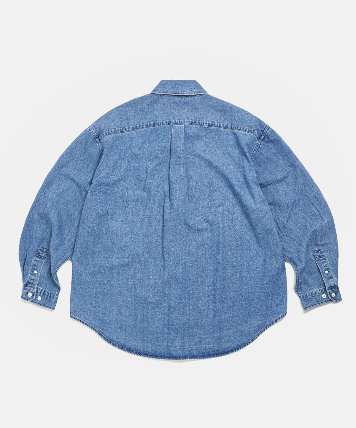 에스피오나지(ESPIONAGE) Denim Over Shirt Washed Indigo