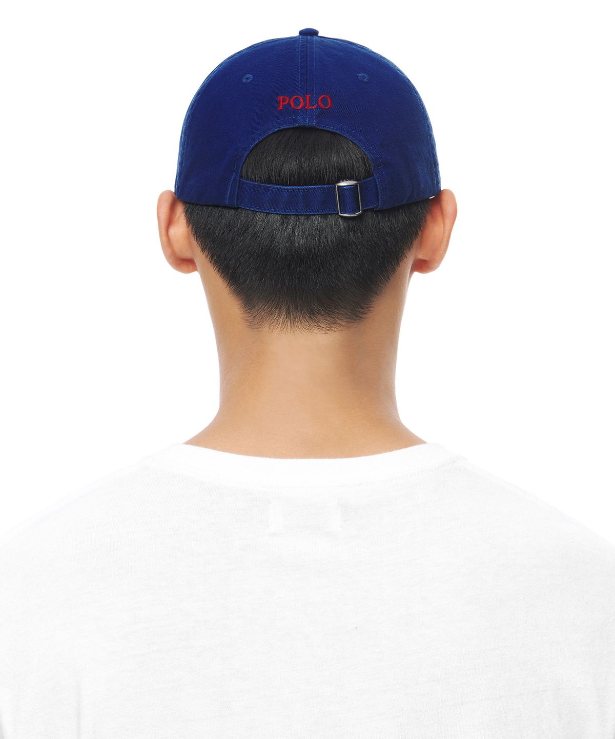 폴로 랄프 로렌(POLO RALPH LAUREN) 코튼 치노 베이스볼 캡 - 블루