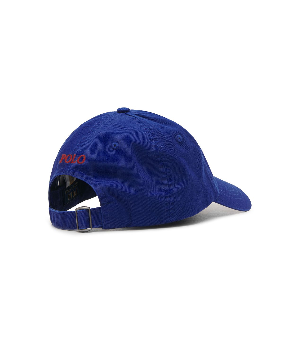 폴로 랄프 로렌(POLO RALPH LAUREN) 코튼 치노 베이스볼 캡 - 블루