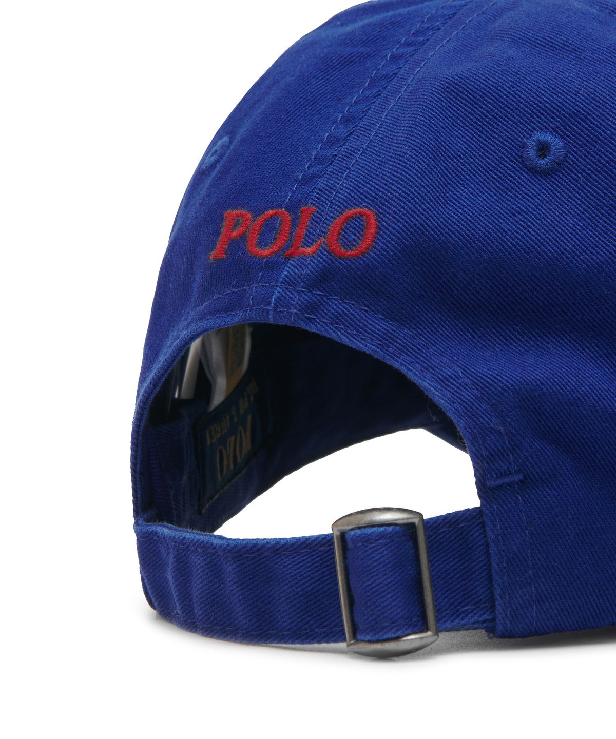 폴로 랄프 로렌(POLO RALPH LAUREN) 코튼 치노 베이스볼 캡 - 블루