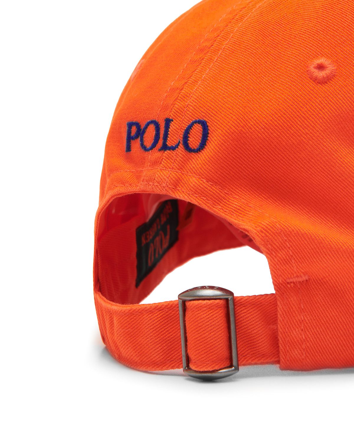 폴로 랄프 로렌(POLO RALPH LAUREN) 코튼 치노 베이스볼 캡 - 오렌지