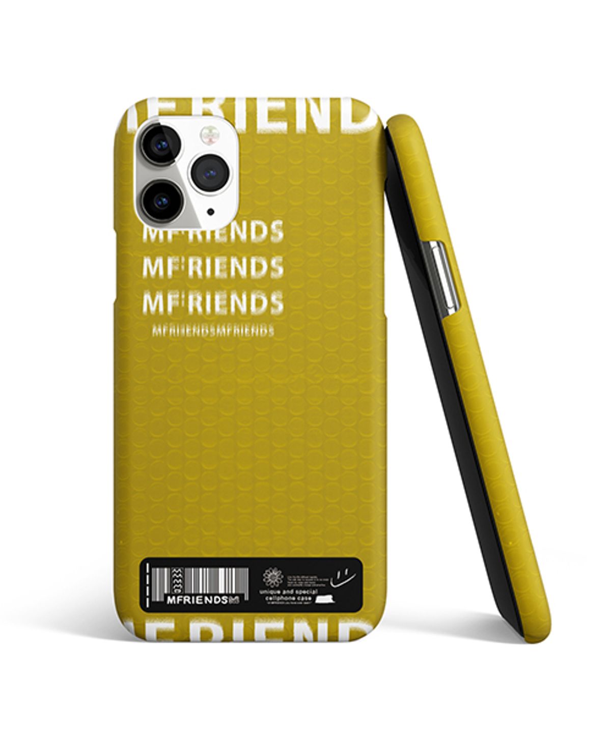 엠프렌즈(MFRIENDS) 아이폰·갤럭시 공용 메일러 로고 그래픽 케이스 519  커스텀 아트 디자인  엠프렌즈