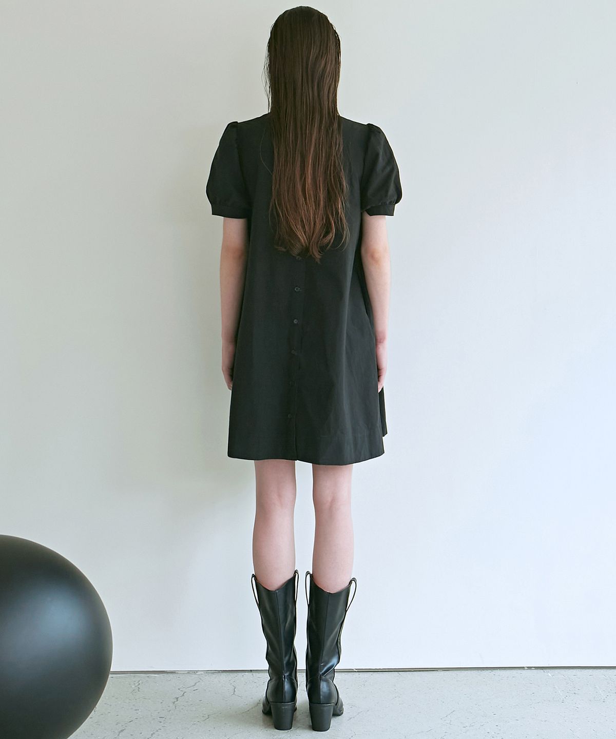 닉앤니콜(NICK&NICOLE) PINTUCK BUTTON DRESS_2 COLOR