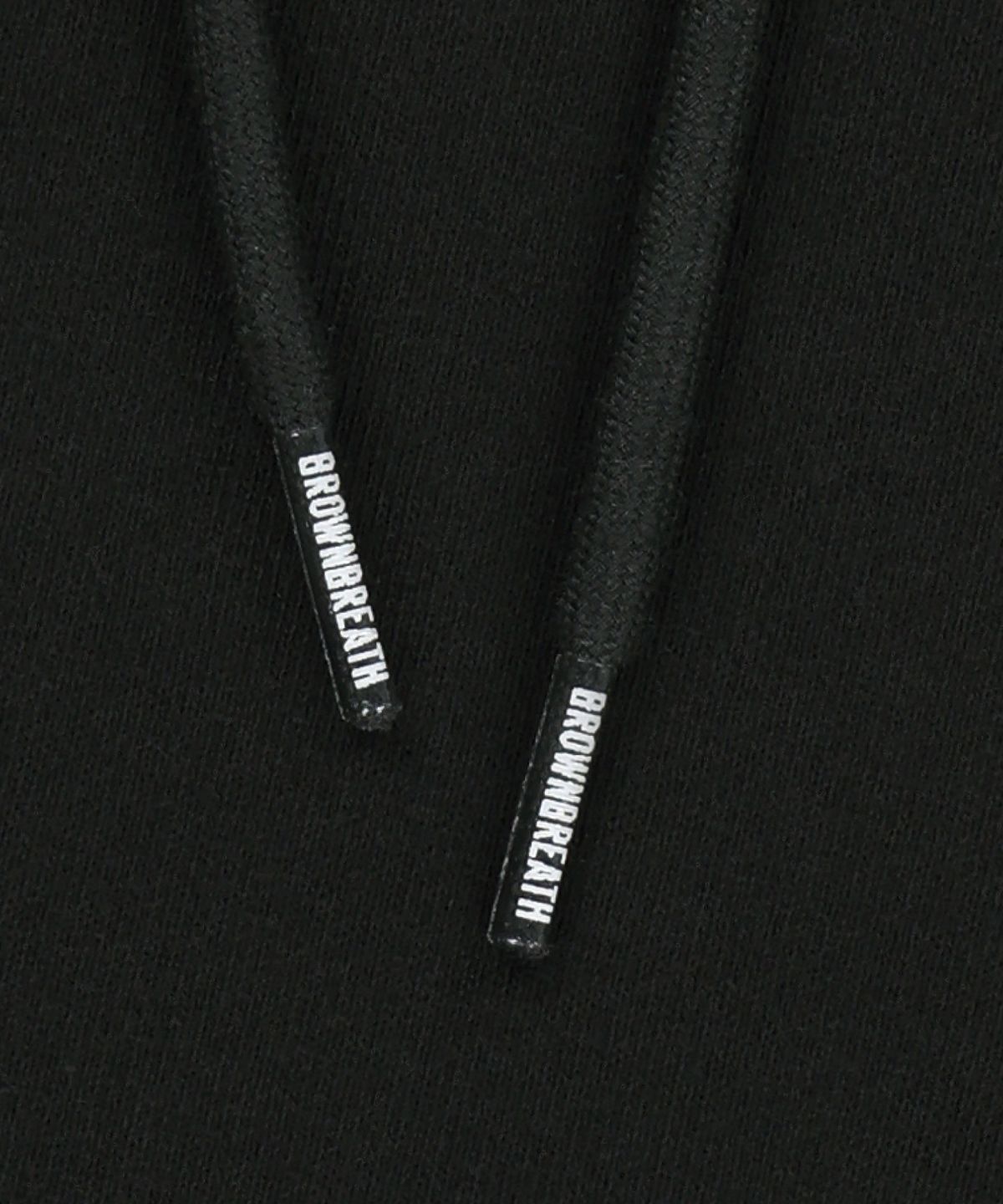 브라운브레스(BROWNBREATH) TAG OG HOODIE - BLACK