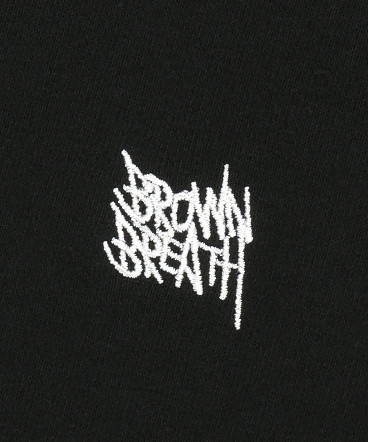 브라운브레스(BROWNBREATH) TAG OG HOODIE - BLACK