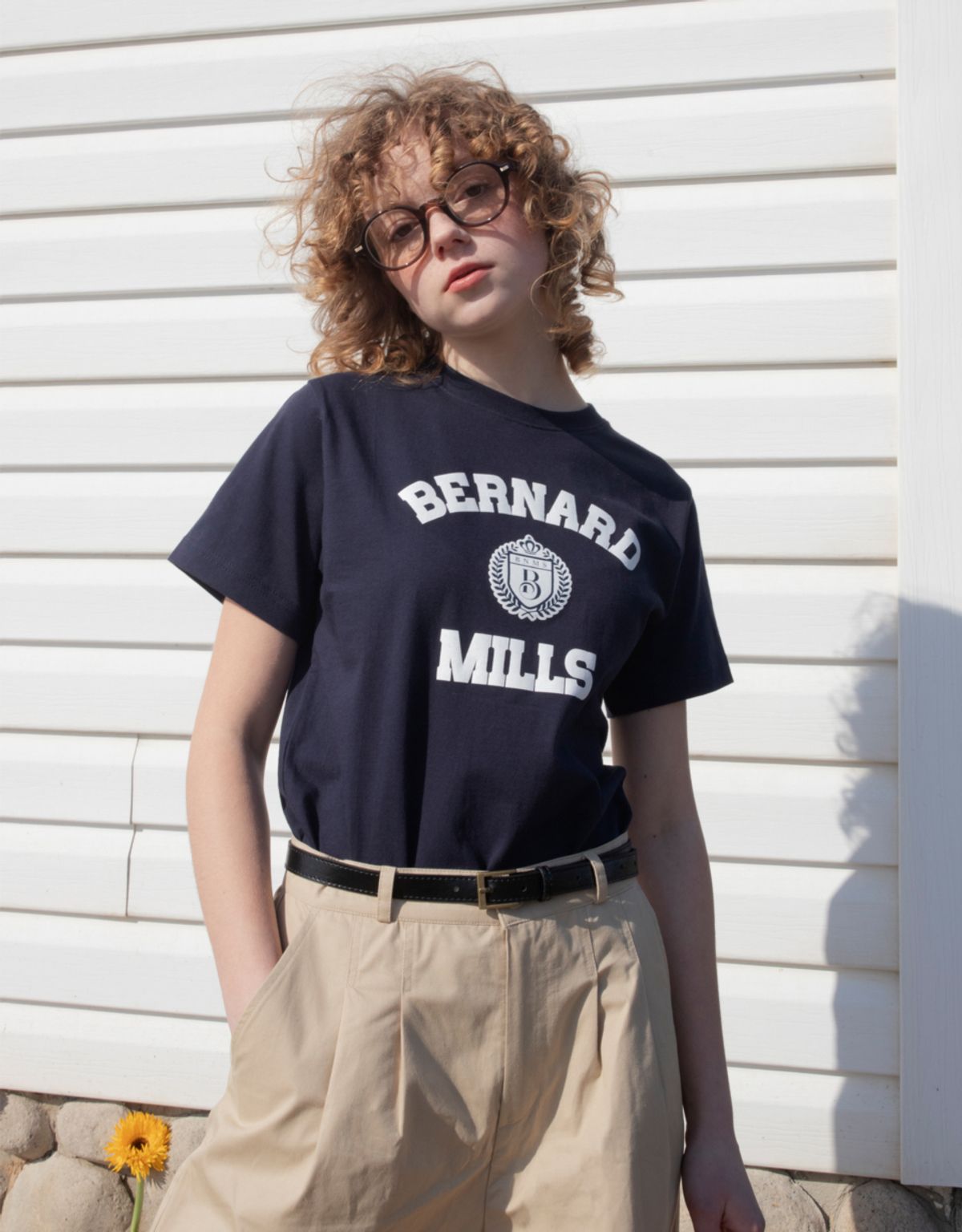 버나드밀즈(BERNARD MILLS) DOUBLE PLEATED WIDE SHORTS - BEIGE