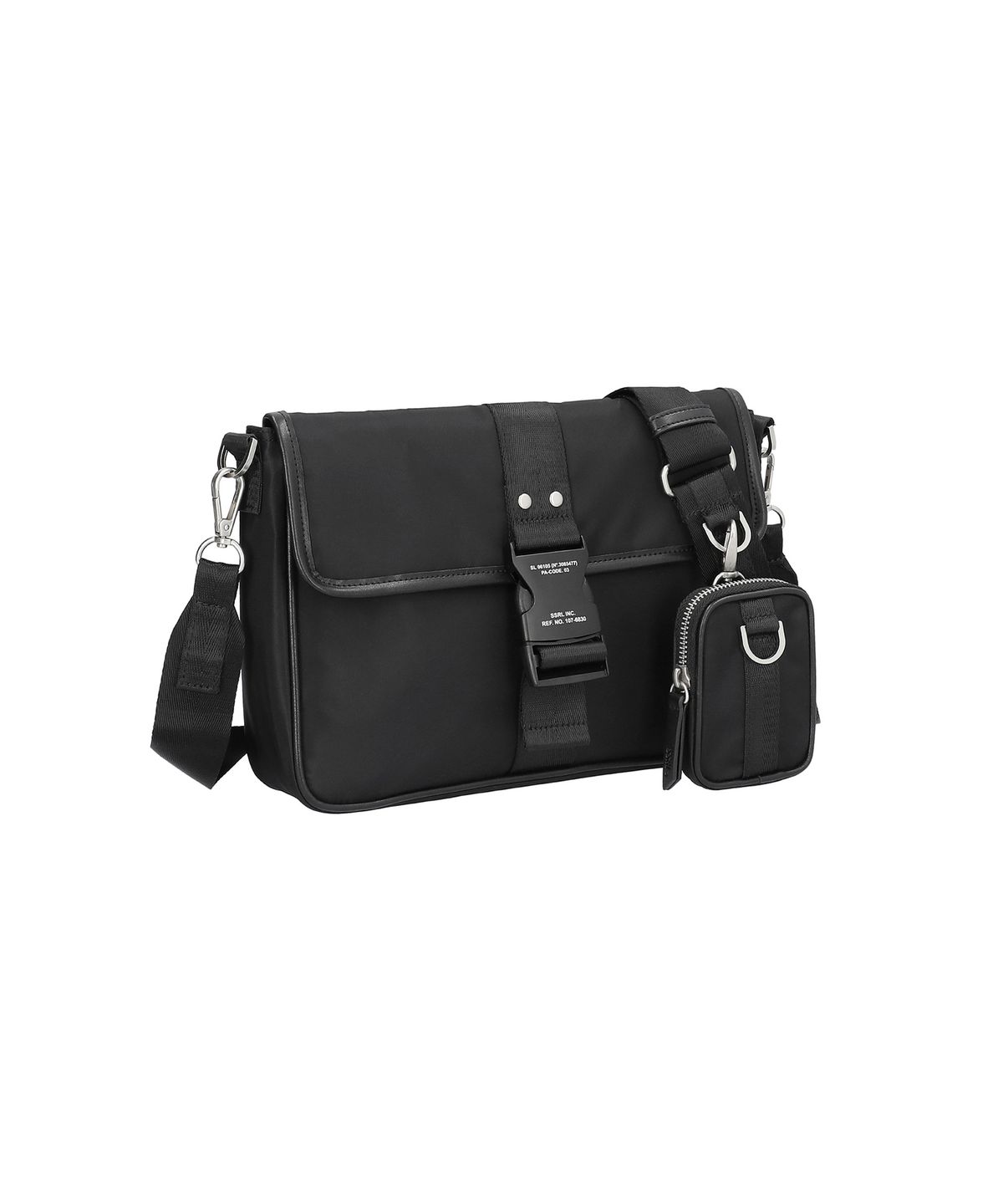 에스에스알엘(SSRL) Brevity Flap Buckle Bag / Black