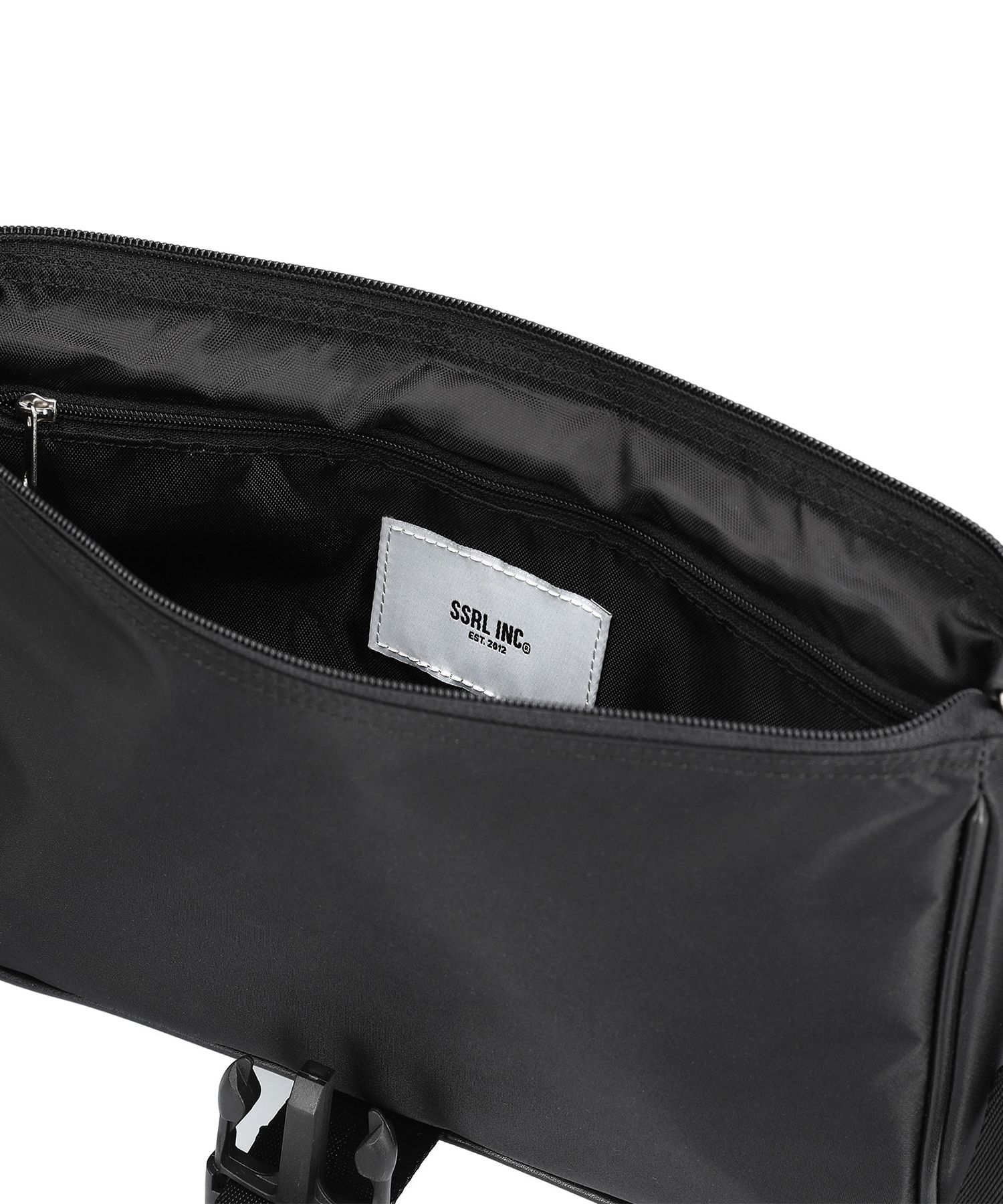 【SSRL】brevity flap buckle bag★人気★男女兼用★追跡付 MUSINSA | SSRL brevity flap buckle bag / black