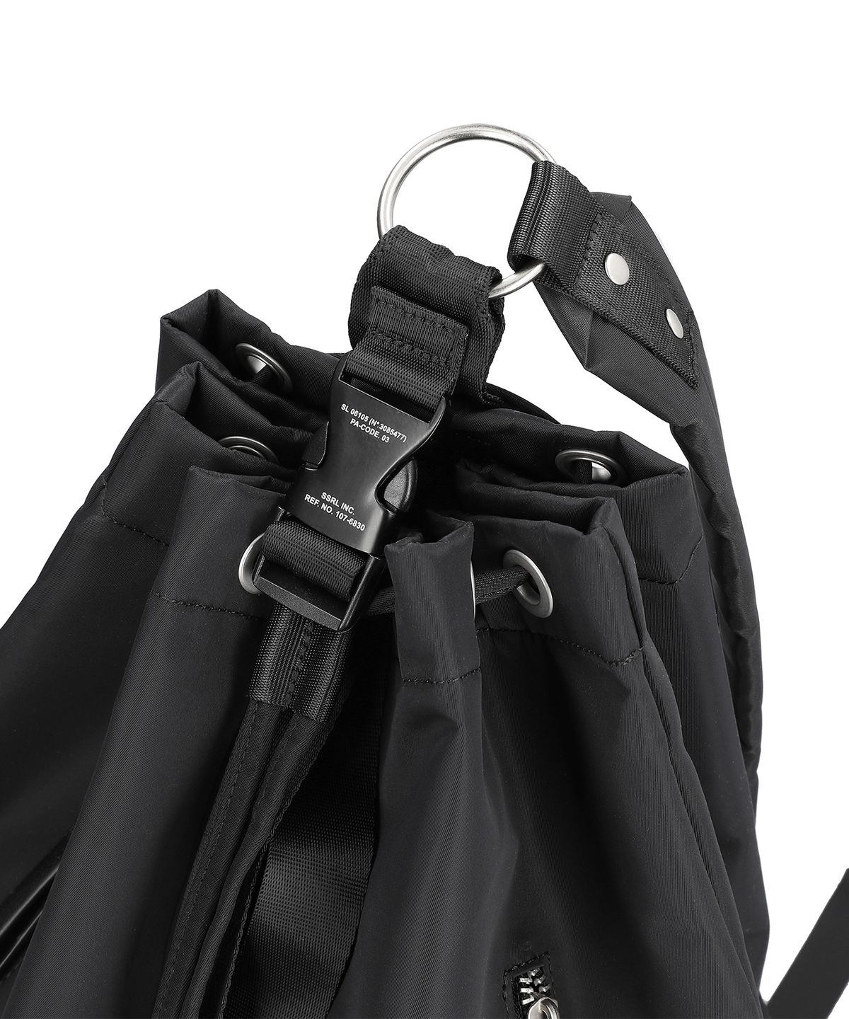에스에스알엘(SSRL) Minimal Bucket Sling Bag / Black