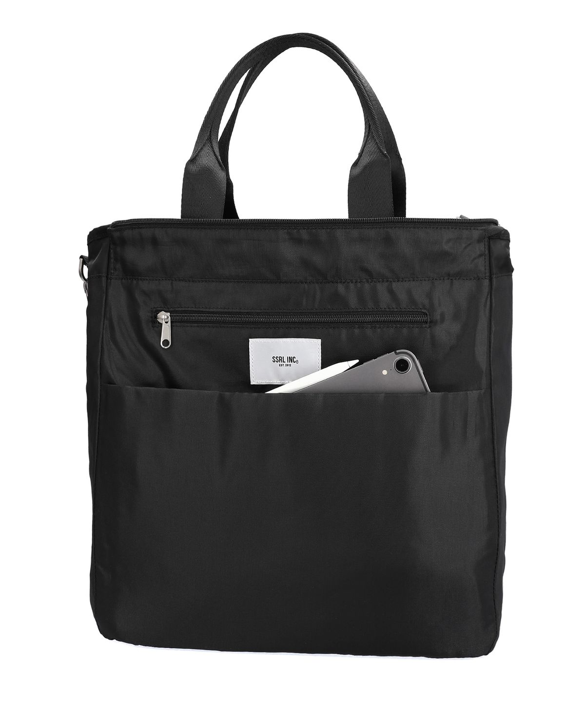 에스에스알엘(SSRL) Optimal Nylon 2way Tote Bag / Black