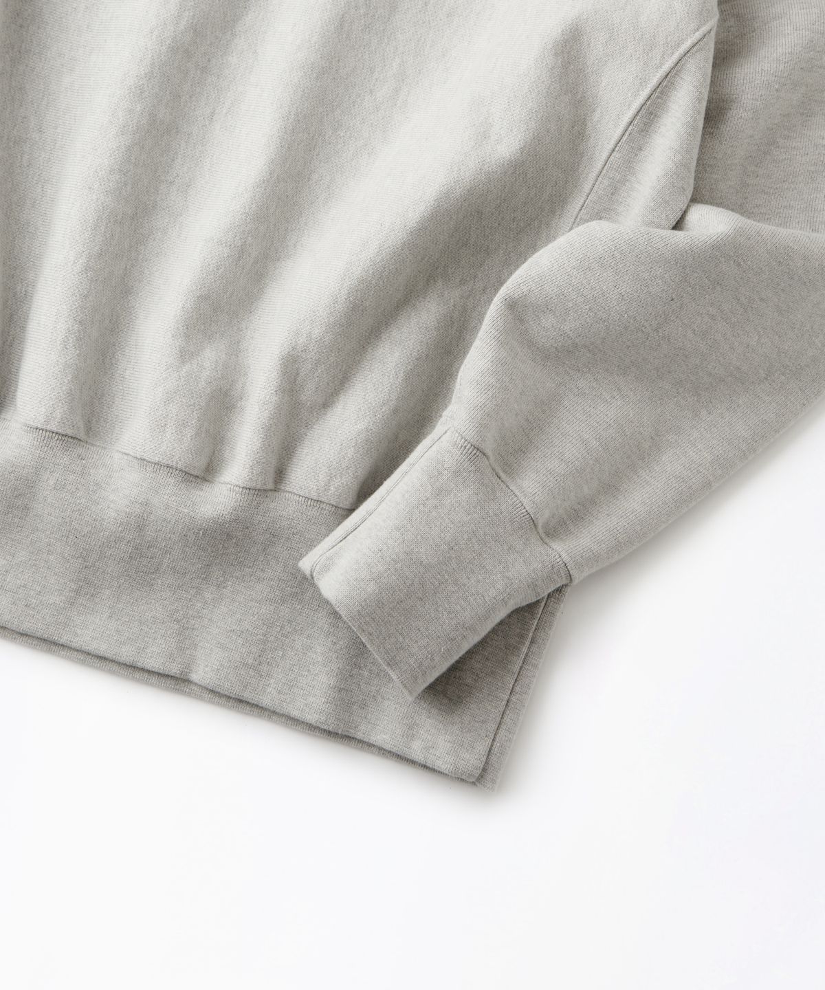 아웃스탠딩(OUTSTANDING) REVERSE HEAVY SWEAT_3%MELANGE GRAY